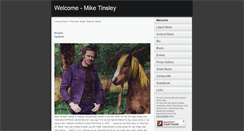 Desktop Screenshot of miketinsley.co.uk
